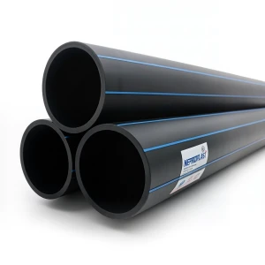 أنابيب HDPE PE 80 ضغط 10 بار قطر خارجي 180 مم سمك 13.3 مم أسود | نيبروبلاست