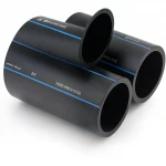 مواسير HDPE السعودي  PE 80 ضغط 5 بار قطر خارجي 160 مم سمك 6.2 مم لون اسود