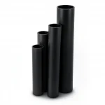 مواسير HDPE الجودة   SDR 33  قطر خارجي 125 مم سمك 3.9 مم لون اسود