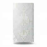Classic wallpaper, light gray color, length 10 m, width 1.06 m, model 82907 