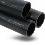 SPS HDPE Pipes  PE 80 Pressure 12.5 Bar Outside Diameter 160 mm Thickness 14.6 mm Color Black