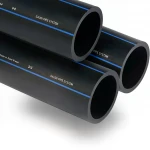 أنابيب HDPE السعودي  PE 80 ضغط 12.5 بار قطر خارجي 90 مم سمك 8.2 مم لون اسود