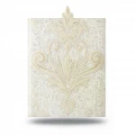 Classic wall decoration, beige color, length 10 m, width 1.06 m, model 82939 