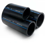 مواسير HDPE السعودي PE 80 ضغط 12.5 بار قطر خارجي 180 مم سمك 16.4 مم لون اسود