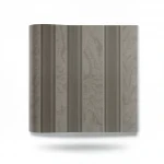 ورق حائط ايطالي تصميم مقلم  لون بيج داكن مقاس 10 م×1.06 م، موديل 38029