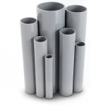 UPVC Pipes 75.0 mm Outside Diameter 1.8 mm Thickness Gray Color