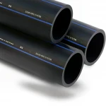 SPS HDPE Pipes HDPE Pipes PE 80 Pressure 12.5 Bar Outside Diameter 125 mm Thickness 11.4 mm Color Black