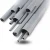 UPVC Pipes Al-Rajhi  DB 60  Size 2 inch Thickness 1.52 mm Gray Colour