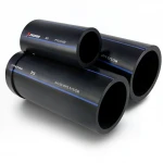 SPS HDPE Pipes   PE 80 Pressure 5 Bar Outside Diameter 225 mm Thickness 8.6 mm Color Black