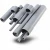 UPVC Pipes Al-Rajhi  DB 60  Size 5 inch Thickness 3.86 mm Gray Colour