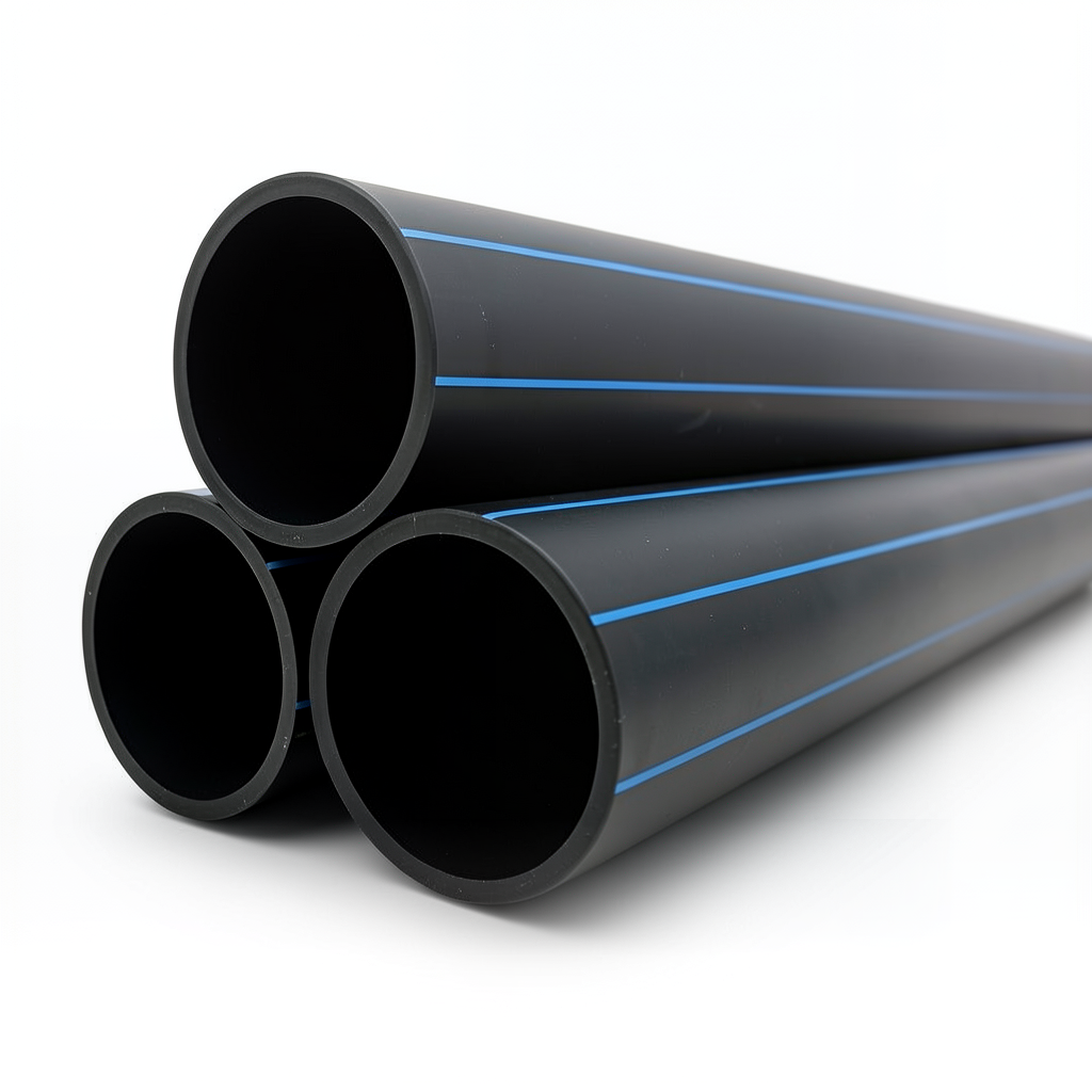 HDPE Pipes PE 80 10 Bar 355 mm Diameter 26.1 mm Thickness Black | NEPROPLAST
