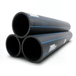 أنابيب HDPE PE 80 ضغط 10 بار قطر 400 مم سمك 29.4 مم لون أسود | نيبروبلاست