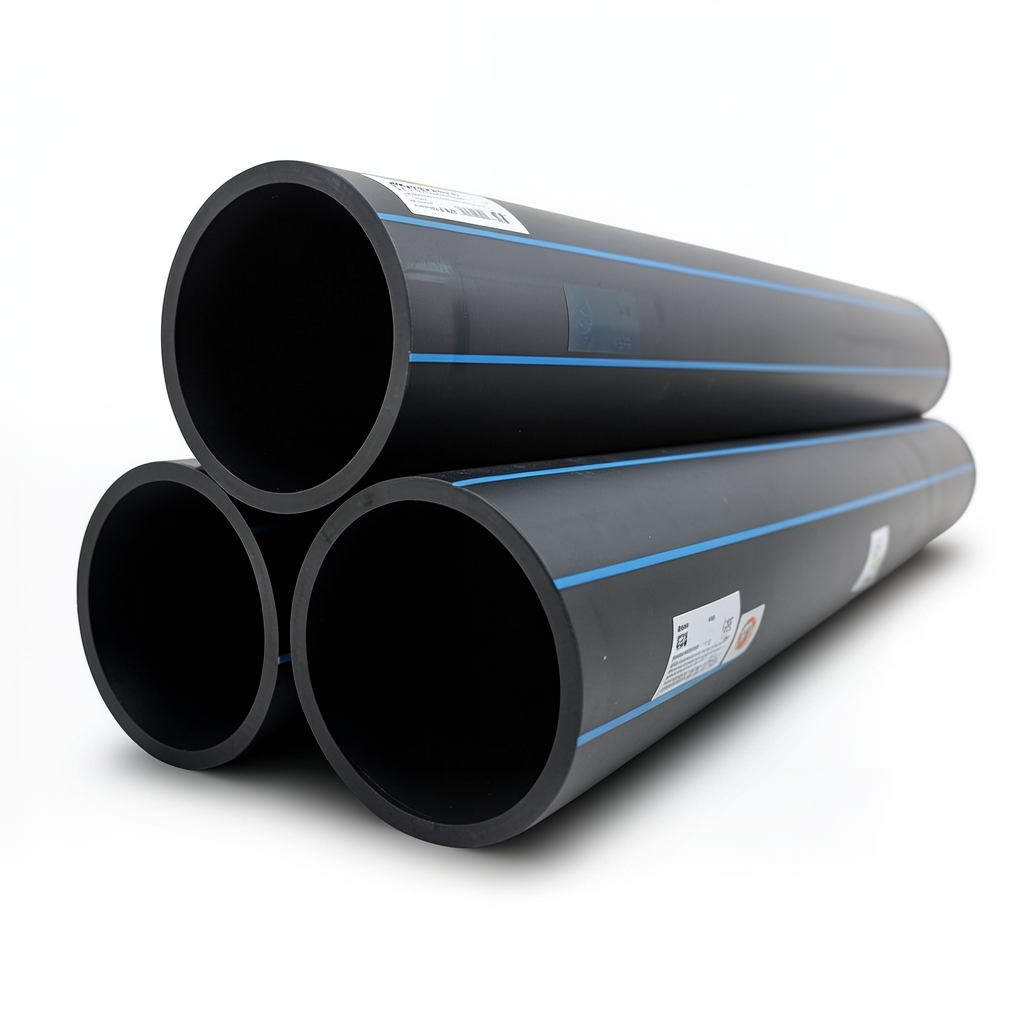 أنابيب HDPE PE 80 ضغط 10 بار قطر 400 مم سمك 29.4 مم لون أسود | نيبروبلاست