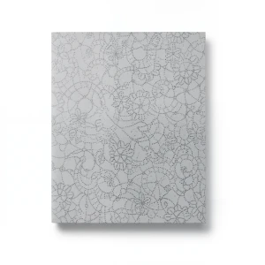 Italian Wall Decoration 10m x 0.53m Gray Color, Model 6222