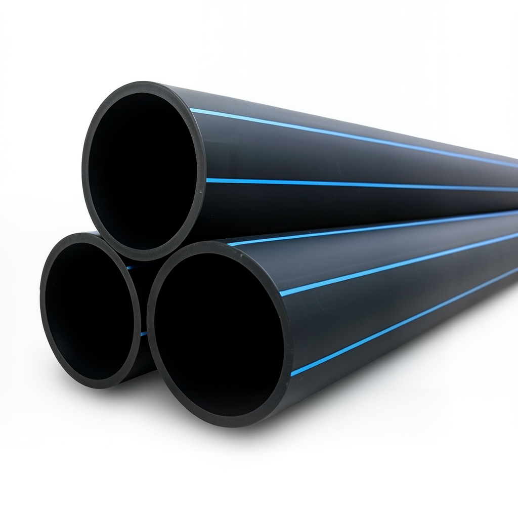 HDPE Pipes PE 80 Nominal Pressure 10 Bar Outside Diameter 200 mm Thickness 14.7 mm Black | NEPROPLAST