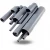 UPVC Pipes Al-Rajhi  EB 20  Size 4 inch Thickness 2.08 mm Gray Colour