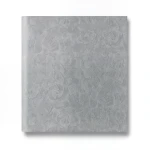 ورق جدران ايطالي تصميم منقوش لون رمادي، مقاس 10 م×0.70 م، موديل 14091