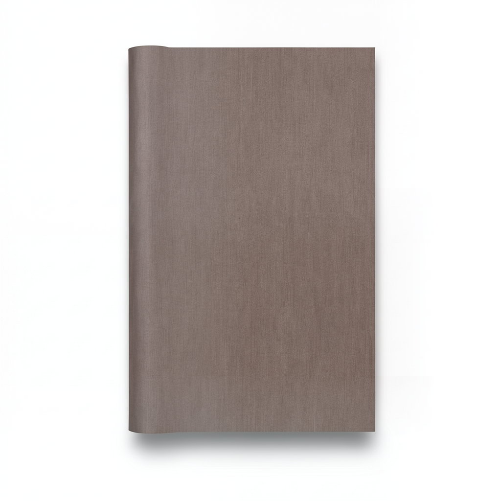 German Plain Wallpaper 10m x 0.53m Brown, Model 10034-11