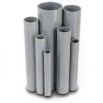 UPVC Pipes Outside Diameter 114.1 mm Thickness 2.3 mm Gray