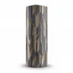 German geometric wallpaper, size 10 m x 0.53 m, brown color, model 10145-30