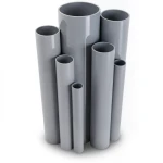 UPVC Pipes Nominal Pressure 12 Bar Outside Diameter 168 mm Thickness 8.8 mm Gray
