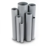 UPVC Pipes Nominal Pressure 12 Bar Outside Diameter 168.5 mm Thickness 10.2 mm Gray