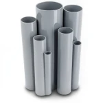 UPVC Pipes 140.0 mm Outside Diameter 2.6 mm Thickness Gray