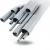 UPVC Pipes Al-Rajhi  EB 35  Size 6 inch Thickness 3.86 mm Gray Colour