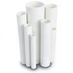 مواسير UPVC قطر خارجى 140.4 مم سمك 3.1 مم لون أبيض