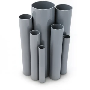 مواسير UPVC قطر خارجى 140.0 مم سمك 2.6 مم لون رمادي