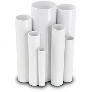 UPVC Pipes Outside Diameter 140.4 mm Thickness 3.1 mm White