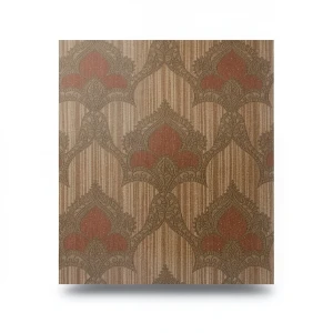 Italian Wallpaper 10m x 0.53m Brown Color, Model 6232