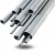 UPVC Pipes Al-Rajhi  DB 60  Size 3 inch Thickness 2.34 mm Gray Colour
