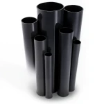 مواسير UPVC قطر خارجى 140.0 مم سمك 2.6 مم لون اسود