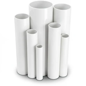مواسير UPVC قطر خارجى 140.4 مم سمك 3.1 مم لون أبيض