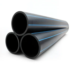 HDPE Pipes PE 80 10 Bar 450 mm OD 33.1 mm Thickness Black | NEPROPLAST