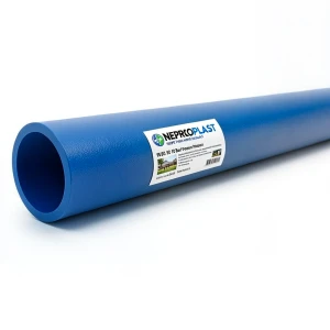 مواسير HDPE نيبروبلاست PE 80 ضغط 10 بار قطر 180 مم سمك 13.3 مم لون أزرق | نيبروبلاست