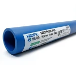 HDPE Pipes PE 80 10 Bar 630 mm Diameter 46.3 mm Thickness Blue | NEPROPLAST