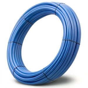 أنابيب HDPE PE 80 ضغط اسمي 10 بار قطر خارجي 40 مم سمك 3 مم لون أزرق | نيبروبلاست