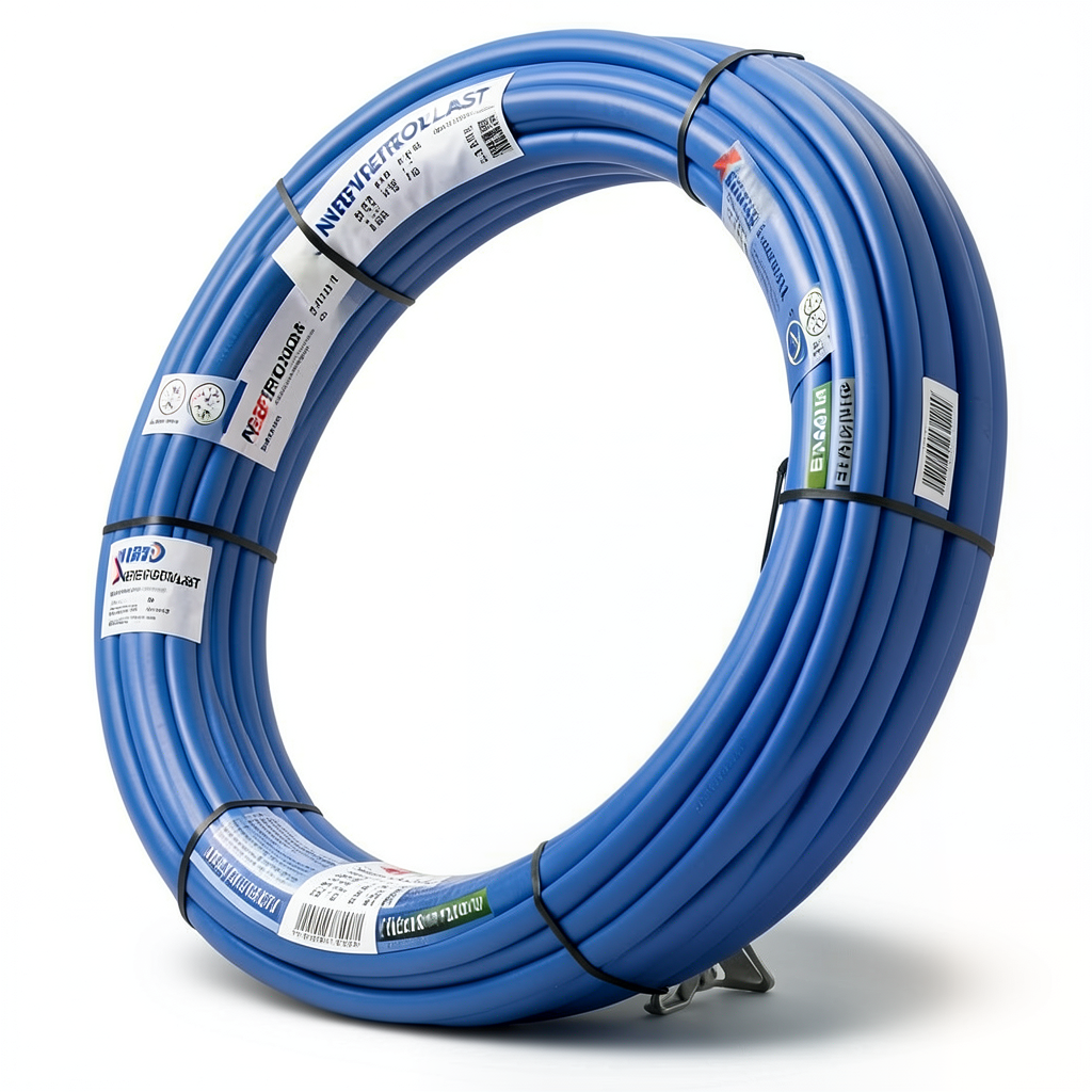 HDPE Pipes PE 80 10 Bar 50 mm Diameter 3.7 mm Thickness Blue | NEPROPLAST