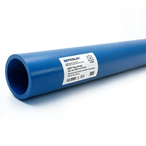 مواسير HDPE PE 80 ضغط 10 بار قطر خارجي 250 مم سمك 18.4 مم أزرق | نيبروبلاست