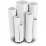 UPVC Pipes Modern Technology Schedule 40  Size 2 inch Thickness 3.9 mm White Colour