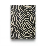 Wall Covering Pattern Color Beige with Black, Size 10mx0.70m, Model 12046