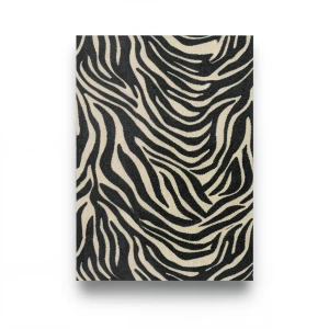 Wall Covering Pattern Color Beige with Black, Size 10mx0.70m, Model 12046