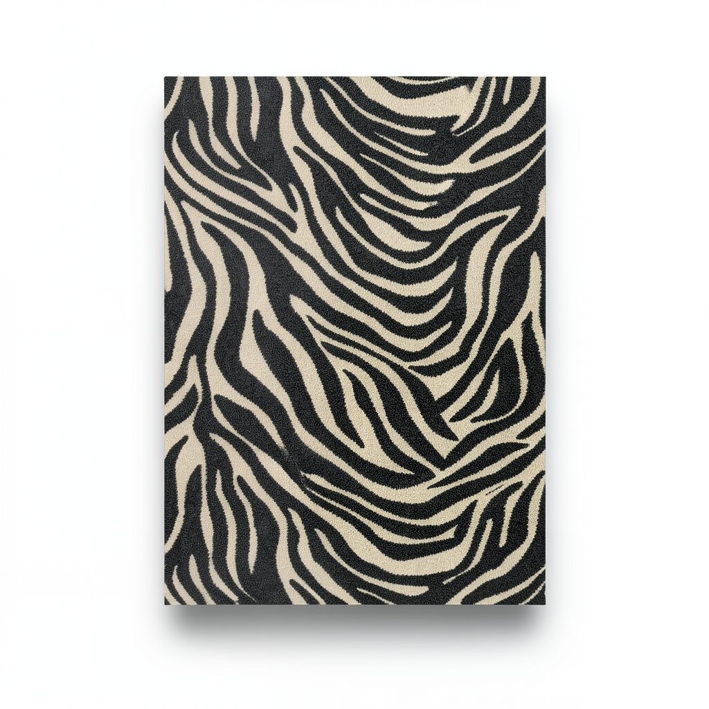 Wall Covering Pattern Color Beige with Black, Size 10mx0.70m, Model 12046