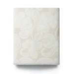 Italian Wall Covering 10m x 0.73m Pale Beige Floral Design