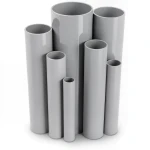 UPVC Pipes Nominal Pressure 6 Bar Outside Diameter 219.4 mm Thickness 6.1 mm Gray