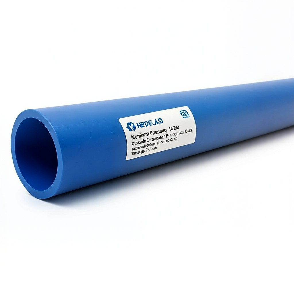 HDPE Pipes PE 80 Nominal Pressure 10 Bar Outside Diameter 400 mm Thickness 29.4 mm Blue | NEPROPLAST