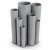 UPVC Pipes 9 Bar Pressure 218.8 mm Diameter 7.8 mm Thickness Gray - Image 1