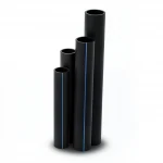 أنابيب HDPE الجودة   SDR 22  قطر خارجي 50 مم سمك 2.3 مم لون اسود